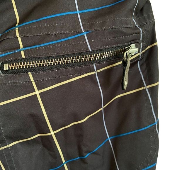 Sims Unisex SM 29"x30” Black Checkered Ski Snowboard Snow Pants Polyester & Nylo - Picture 4 of 6